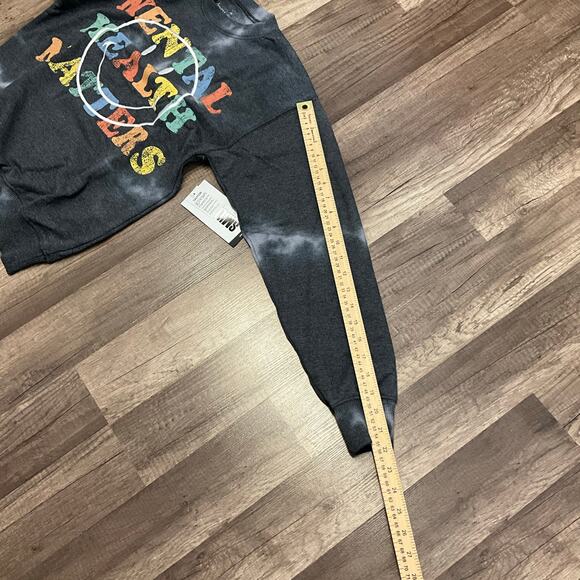 Urban Outfitters Desert Dreamer Mental Health Matters Sweatshirt Gray Sze XS NWT - Picture 4 of 7